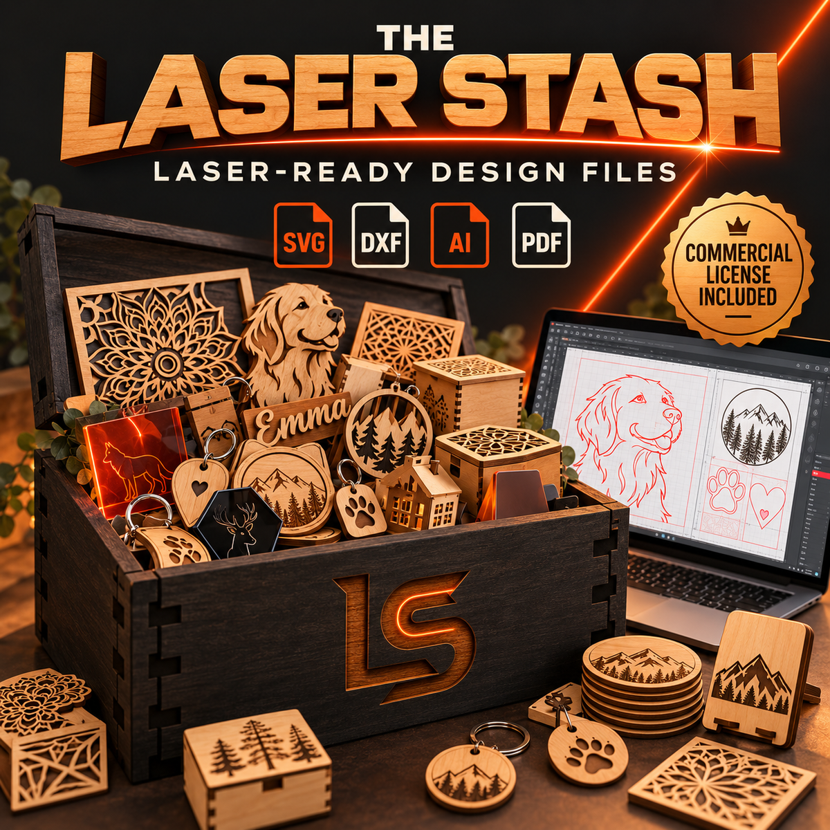 The Laser Stash – Complete Laser File Vault